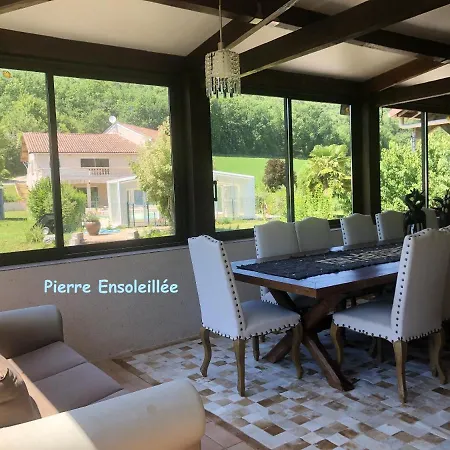 Maison Accueillante A Saint-gery Avec Piscine Partagee Holiday home
